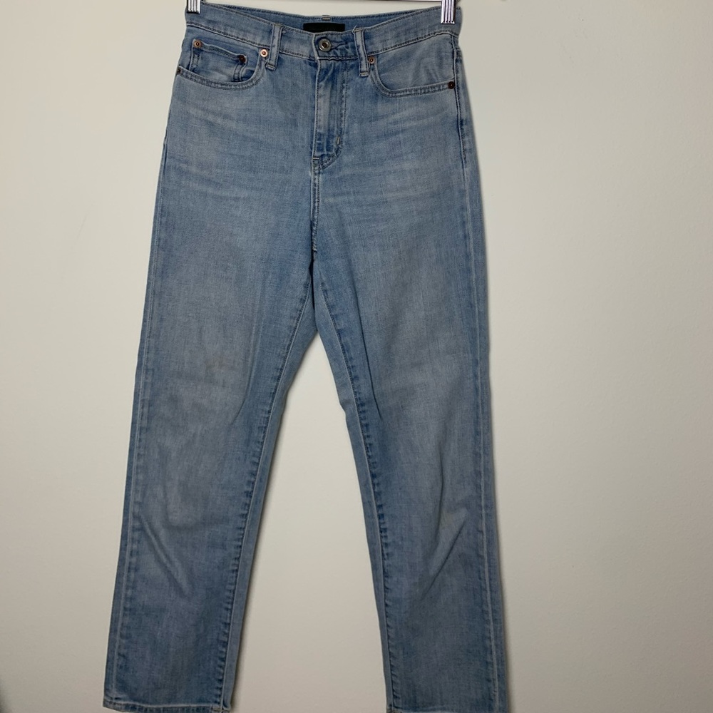 Denim Cropped Jeans